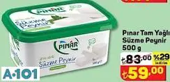 PINAR TAM YAĞLI SÜZME PEYNİR PINAR TAM YAĞLI SÜZME PEYNİR